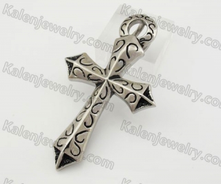 Stainless Steel Cross Pendant KJP600029