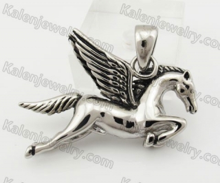 Stainless Steel Pegasus Pendant KJP600032