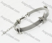 Steel Butterfly Bracelet KJB680003