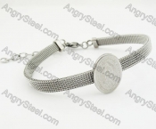 Stainless Steel Believer Bracelet KJB680022