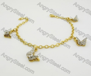 Two-color Butterfly Bracelet KJB680041