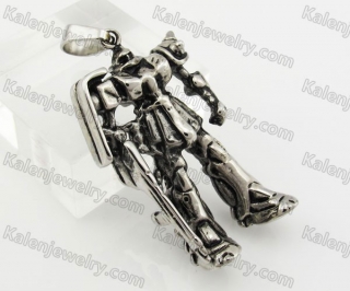 Stainless Steel Robot Pendant KJP600087