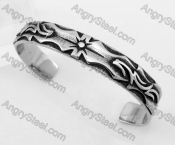 Stainless Steel Biker Bangle KJB350100