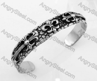 Stainless Steel Vintage Bangle KJB350135