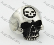 Stainless Steel Skull Ring KJR350264