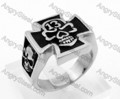 Skull Cross Ring KJR330156