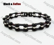 11mm Wide 235mm Long Biker Chain Bracelet KJB360006