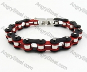 11mm Wide 220mm Long Biker Chain Bracelet KJB360008