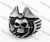 Skull Pirate Ring KJR100048