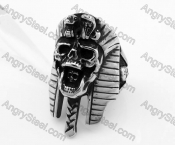 Stainless Steel Skull Ring KJR350290