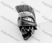 Stainless Steel Skull Ring KJR350296