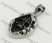 Stainless Steel Skull Pendant KJP170629