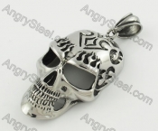 Stainless Steel Skull Pendant KJP170668