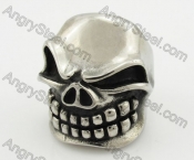 Stainless Steel Skull Ring KJR350315