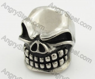 Stainless Steel Skull Ring KJR350315