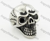 Stainless Steel Skull Ring KJR540010