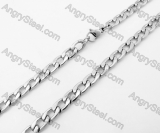 Stainless Steel Figaro Chain KJN540008