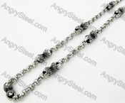 Stainless Steel Necklace KJN540009