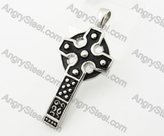 Stainless Steel Cross Pendant KJP570027