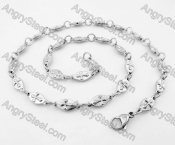 Stainless Steel Necklace  KJN100081