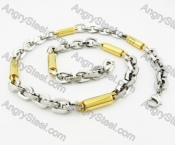 Stainless Steel Necklace  KJN100088