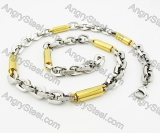 Stainless Steel Necklace  KJN100088