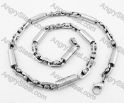 Stainless Steel Necklace  KJN100089