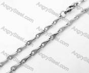 Stainless Steel Necklace  KJN100091