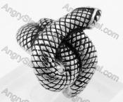 Stainless Steel Snake Ring KJR330175