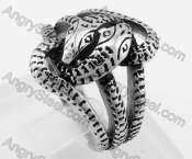 Stainless Steel Snake Ring KJR330176