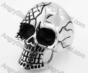 Stainless Steel Skull Ring KJR330177