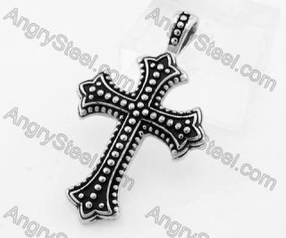 Stainless Steel Cross Pendant KJP330149