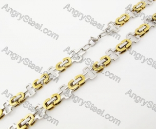 Stainless Steel Necklace KJN750043