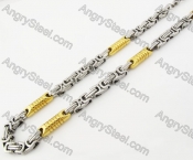 Stainless Steel Necklace KJN750044