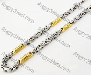 Stainless Steel Necklace KJN750044