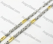 Stainless Steel Necklace KJN750048