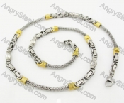 Stainless Steel Necklace KJN750054