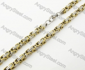 Stainless Steel Necklace KJN750063