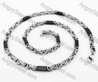 Stainless Steel Necklace KJN750069