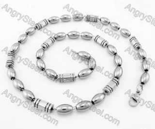 Stainless Steel Necklace KJN750076