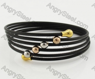 Stainless Steel Wire Bangle KJB450315