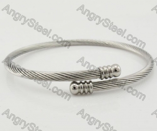 Stainless Steel Wire Bangle KJB450326