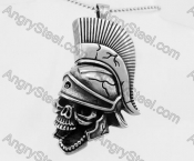 Stainless Steel Skull Pendant KJP350243