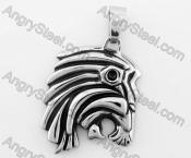 Stainless Steel Lion Pendant KJP170715