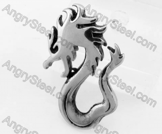 Stainless Steel Dragon Pendant KJP170736