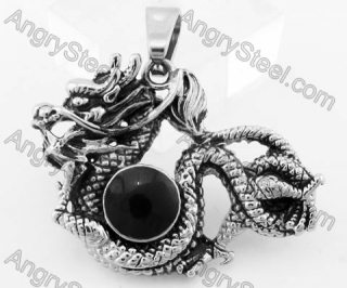 Stainless Steel Dragon Pendant  KJP170751