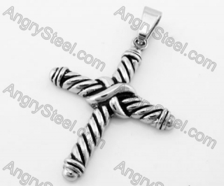 Stainless Steel Cross Pendant KJP170752