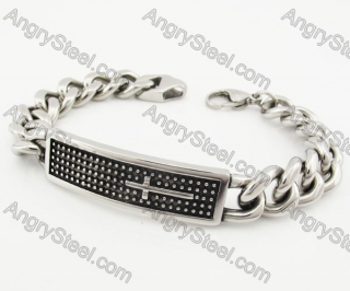 Stainless Steel Cross Bracelet KJB170270