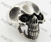 Stainless Steel Skull Ring KJR090364