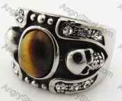 Stainless Steel Skull Ring KJR090399